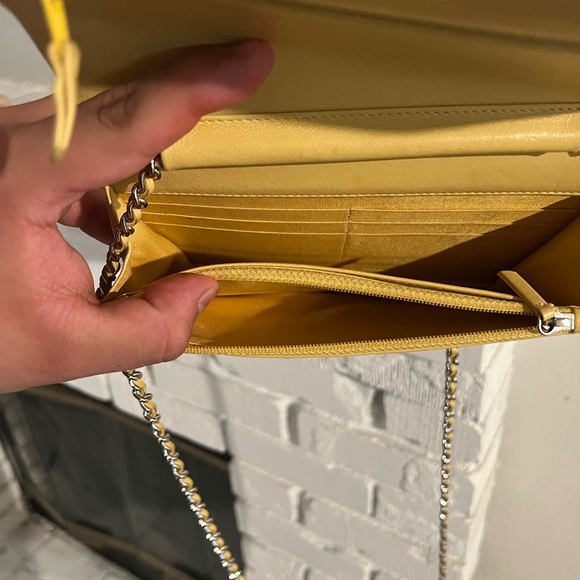 CHANEL RARE Crystal Boy Wallet on Chain (yellow) - Picture 16 of 17